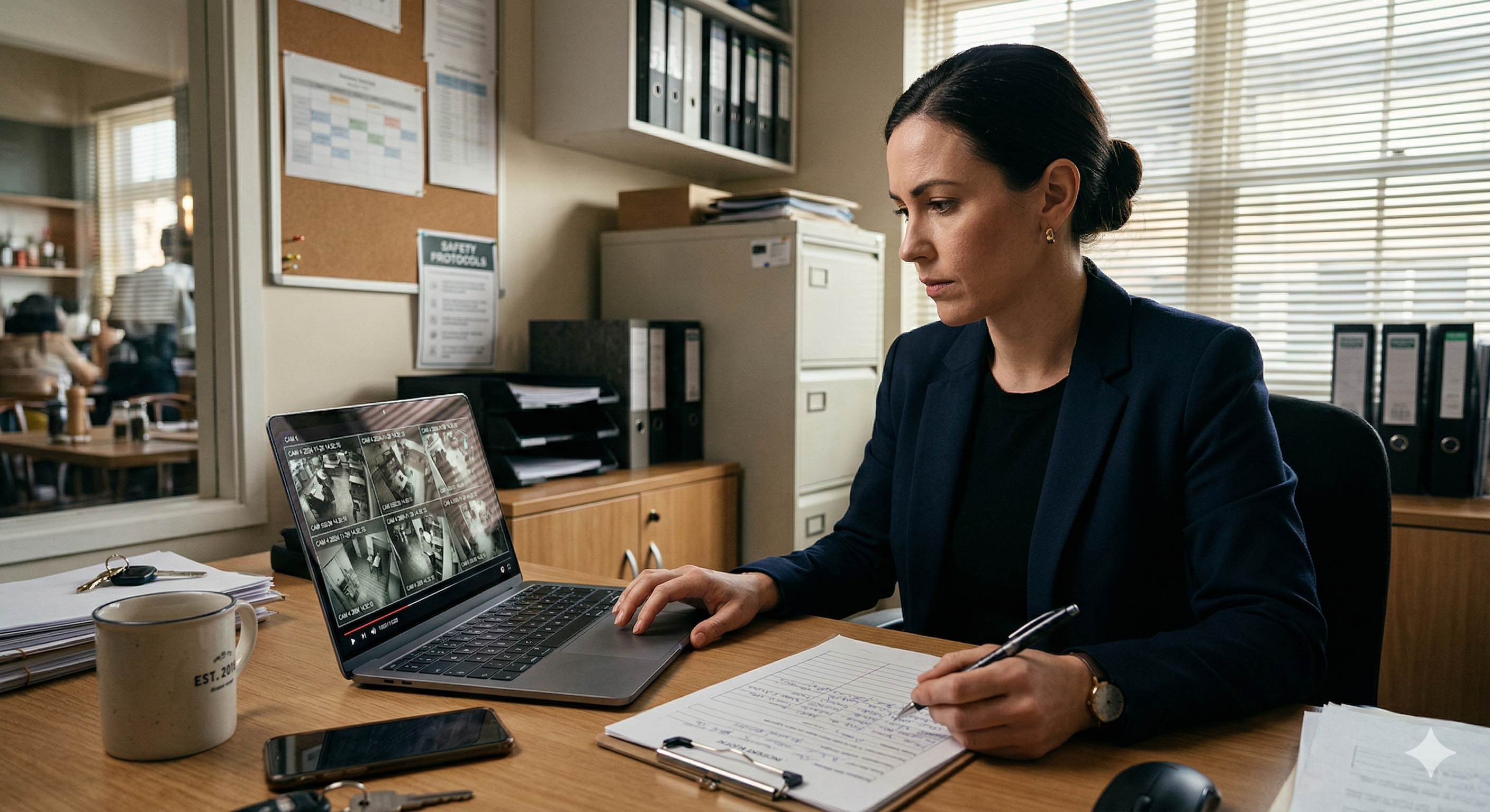 Restaurant incident documentation review